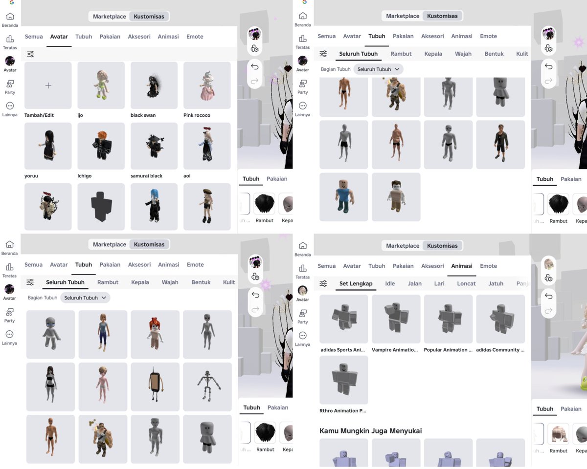 Chi ᥫᩣ jual akun roblox (close jastip) tweet media