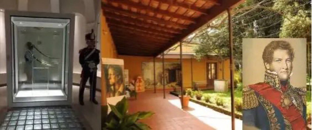 M_Saredi's tweet photo. A 233 años de su nacimiento, hoy recordamos a Juan Manuel de Rosas. Como gobernador de Buenos Aires, Rosas logró mantener unido el territorio argentino, frente a las intrigas permanentes para dividirlo.
San Martín, por ello, le legó su sable corvo de la Independencia. 
@NacI_Io https://t.co/jvR1WdYjXr
