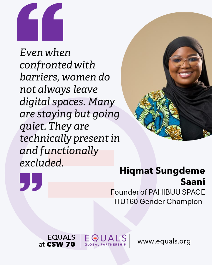 EQUALS Global Partnership Digital #GenderEquality tweet media