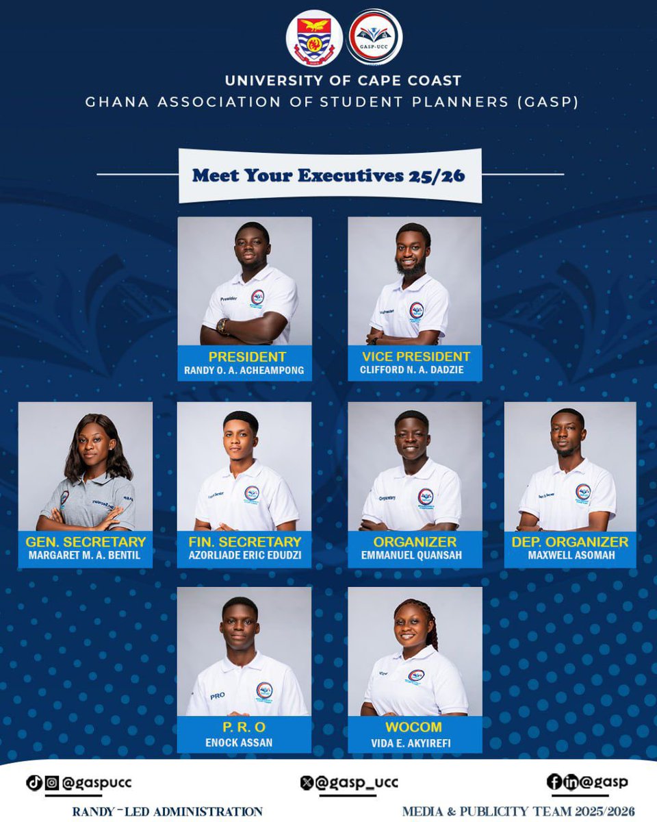 Ghana Association of Student Planners tweet media
