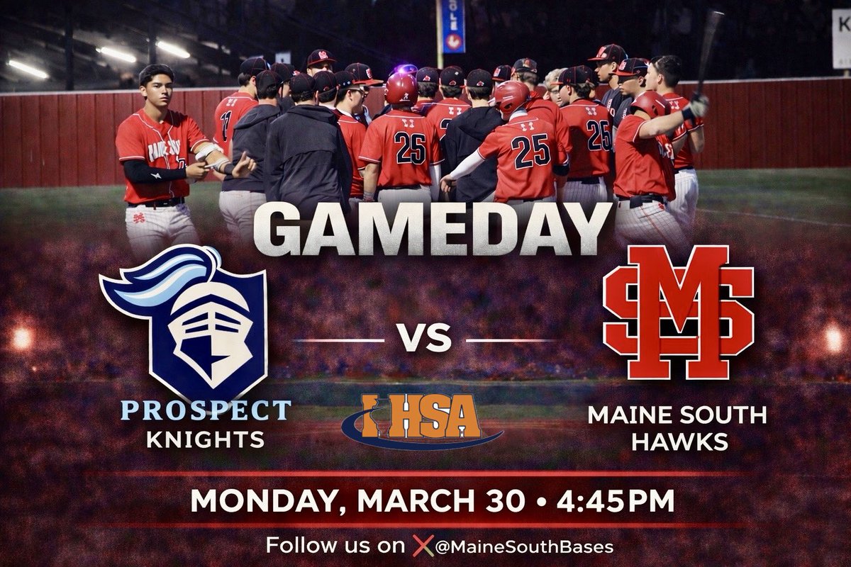 Maine South HS Baseball tweet media