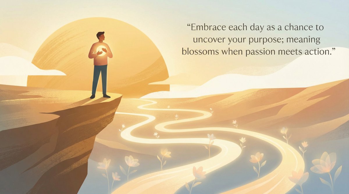 xprtravel's tweet photo. "Embrace each day as a chance to uncover your purpose; meaning blossoms when passion meets action." - via VibrrAI on $XPR 
 https://t.co/Tn1epV9knb https://t.co/7FDS45bLSo