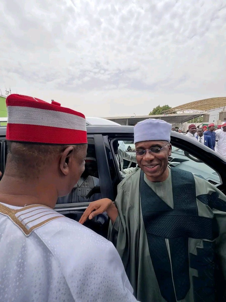 Happening Now In Kano:

​H.E <a href="/ChibuikeAmaechi/">Chibuike R. Amaechi</a>, the Dan Amanar Daura, is on the ground in Kano as Senator Rabiu Kwankwaso and the historic Red Cap movement officially join forces with the <a href="/ADCNig/">African Democratic Congress</a>.

<a href="/ADCVanguard_/">ADC Vanguard</a>