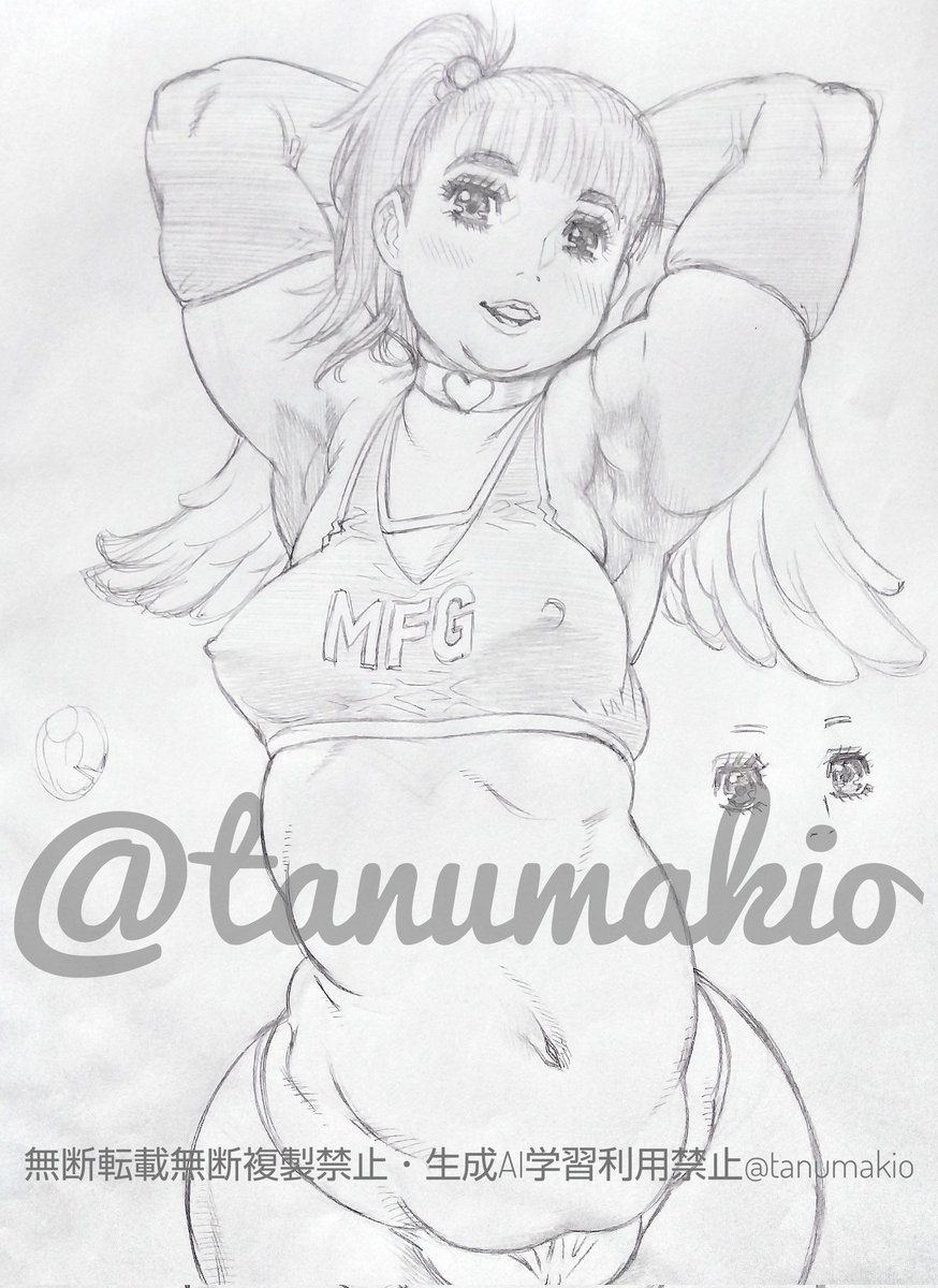 昨夜上げようと思ってイジってたら寝落ちしてしまったのでボンレスハム今夜上げ😅
原作先生よりもアニメスタッフのほうがぽっちゃり解像度が高いという珍しい例w 