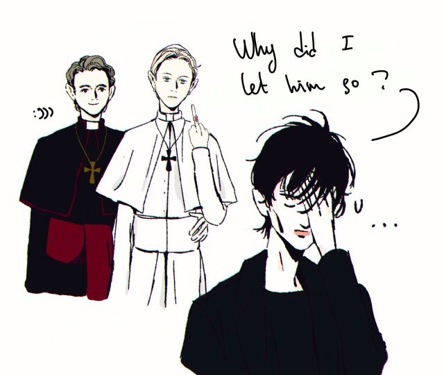 yoslwezki_'s tweet photo. “Morpheus couldn’t stand Loki and Puck for more than five sec—” (yes) #sandman #thesandman https://t.co/Y7uvFfguo5