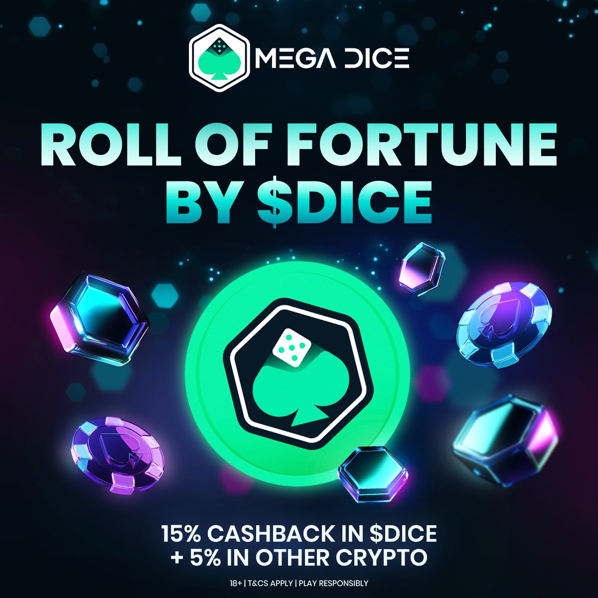 Mega Dice tweet media