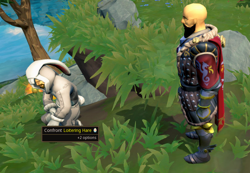 FatherRedeemer's tweet photo. Doing the new Easter quest in @RuneScape ....

Dude rolled a Nat 1 in stealth.... so "convincing" https://t.co/GVBTkcvHuf