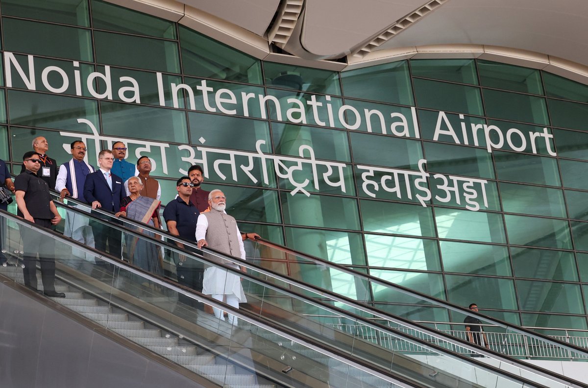 Noida International Airport tweet media