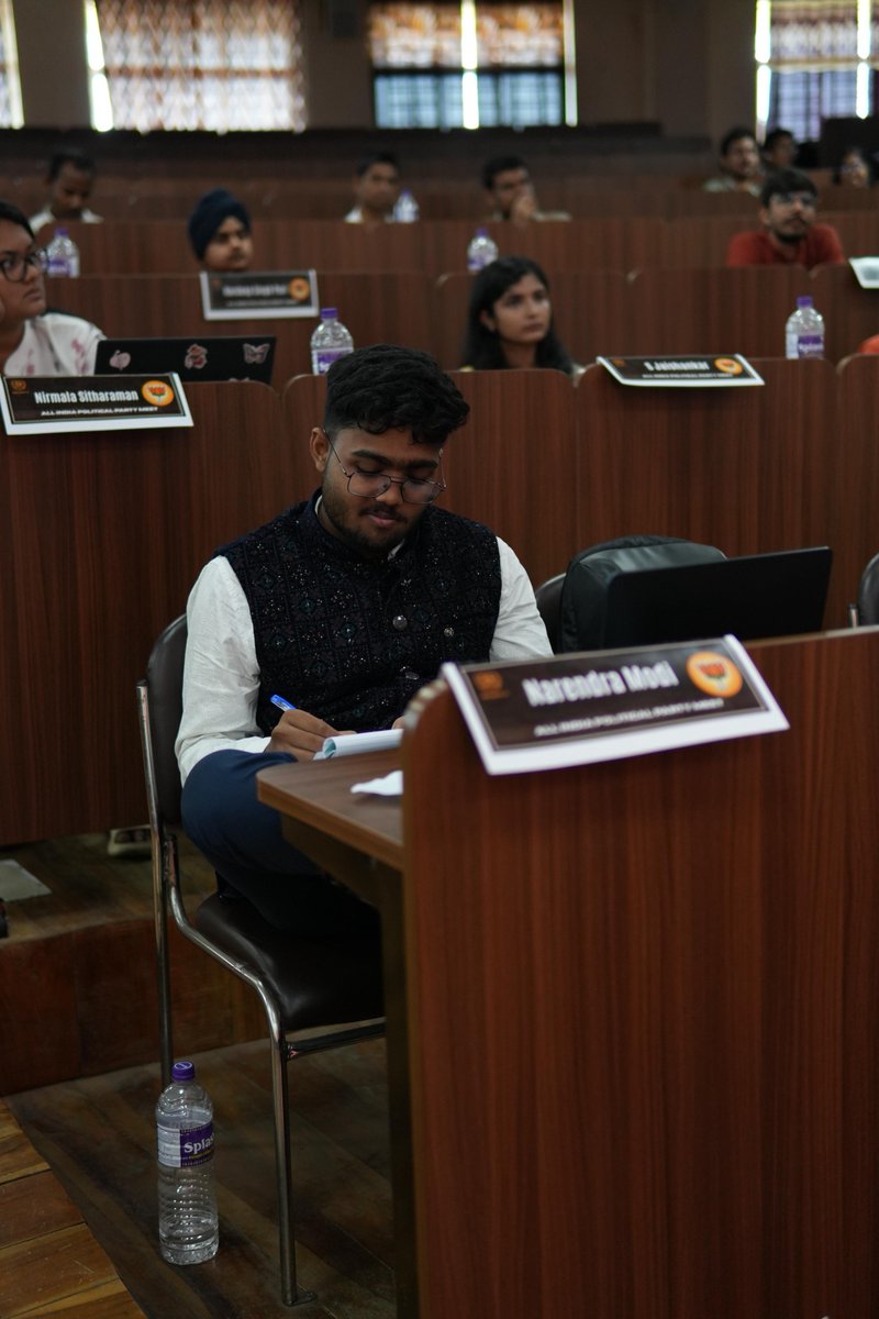 VSSUT_official's tweet photo. The Youth Parliament – VSSUTMUN 2.0, organised by The Literary Society, was held at #VSSUT Burla on March 22, 2026.

🎤 Delegates debated Irregular Migration: Balancing National Security, Human Rights & Global Responsibility under AIPPM.

👏 Chaired by Aadityavikas Goel, with Suhani Dash & Bineeta Sinha, the sessions showcased sharp research, diplomacy & decorum.

🏆 The day concluded with recognition of outstanding delegates & gratitude to organisers for making #VSSUTMUN2 a success!

@EduMinOfIndia
@AICTE_INDIA
@ugc_india
@SDTEOdisha