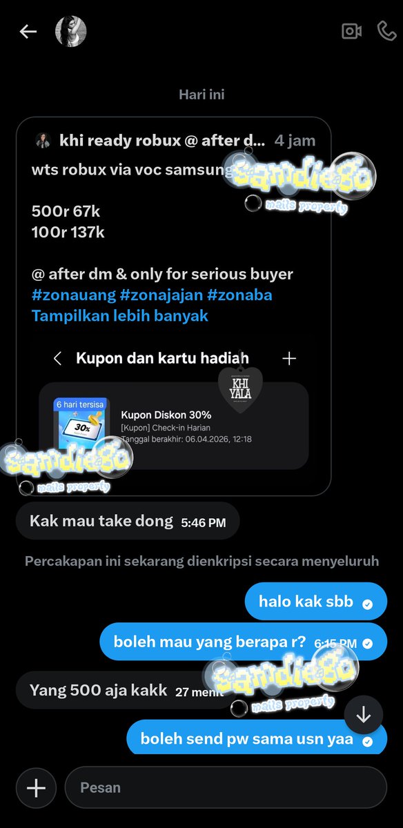 twoodvan's tweet photo. up testi cepat bcz abis beli wm lusyu xixixi, tysm ya kakak buyer <3 https://t.co/VQyMiTtP32