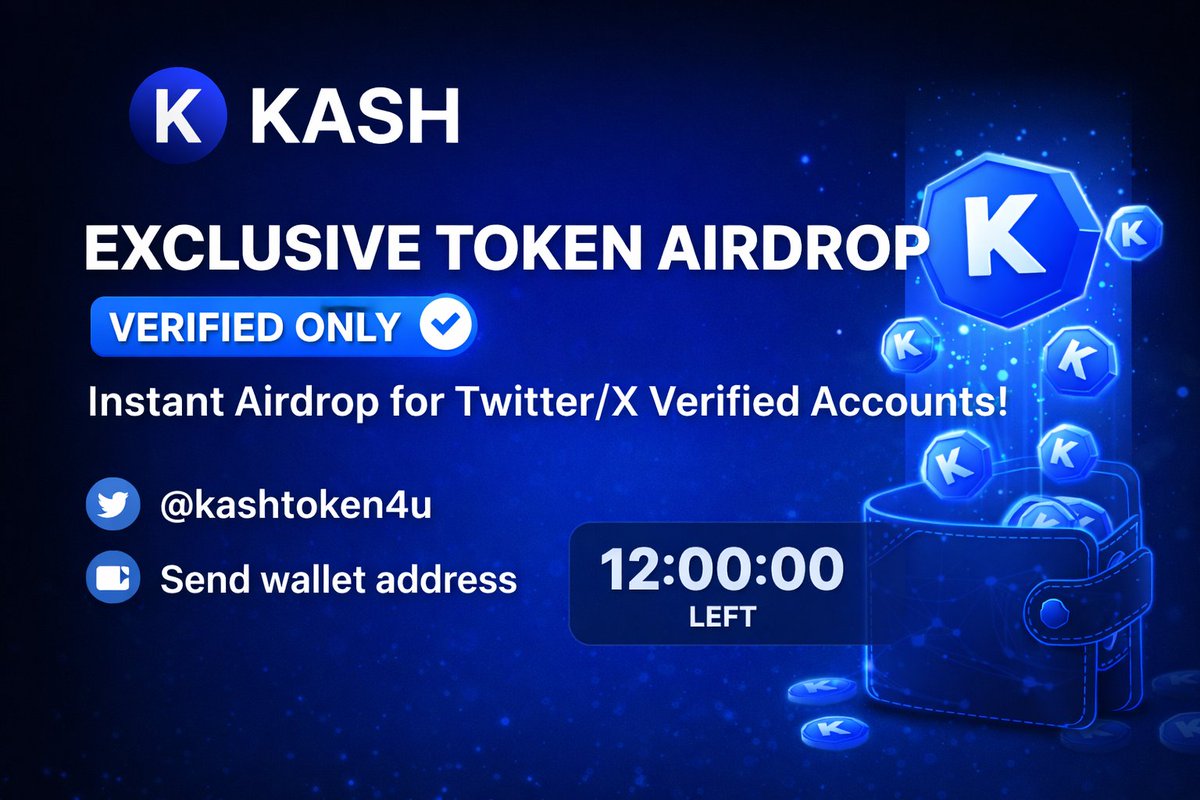 KASH token tweet media