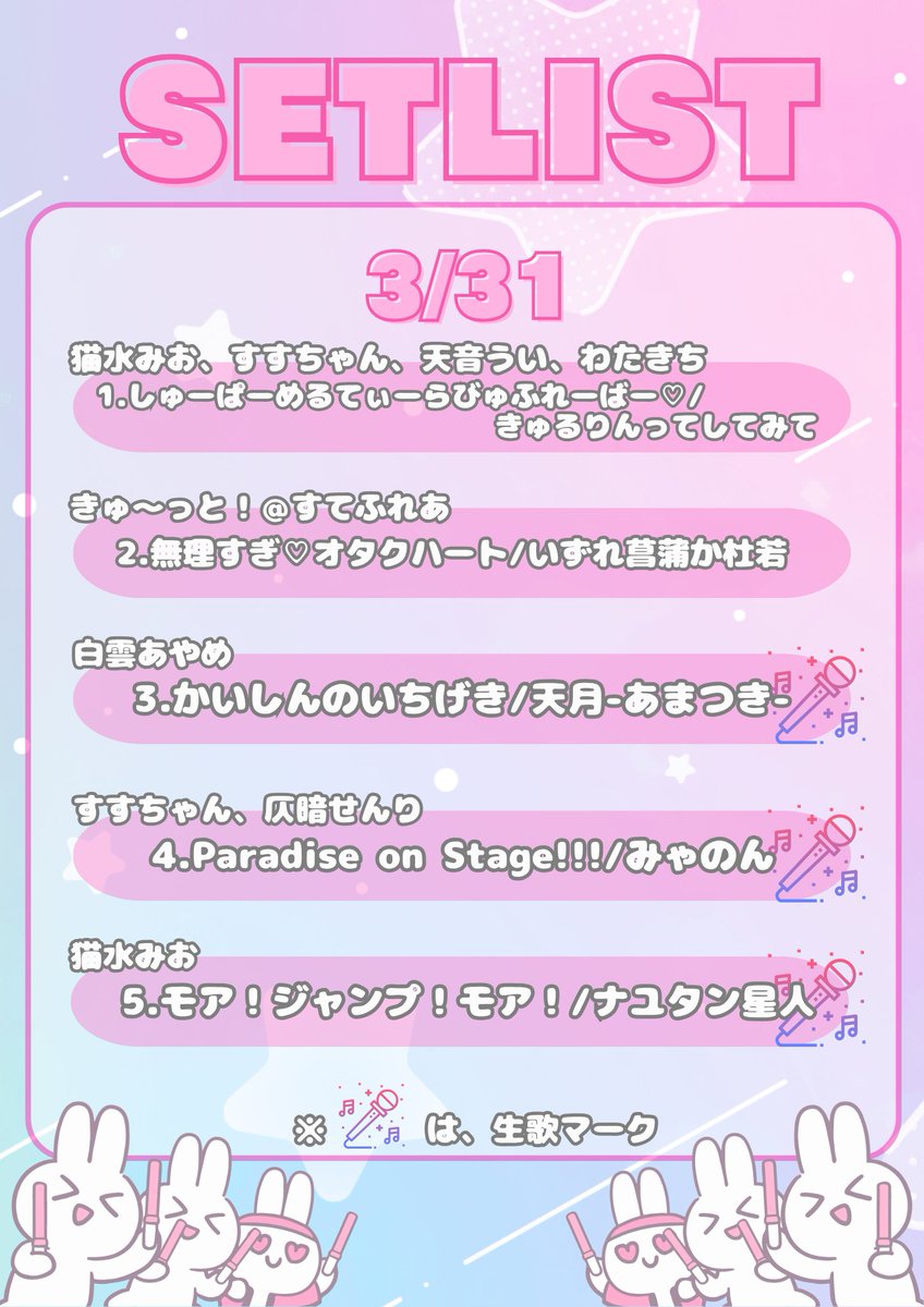 Dear♡IDOLs@次回3/31開催✨️ tweet media