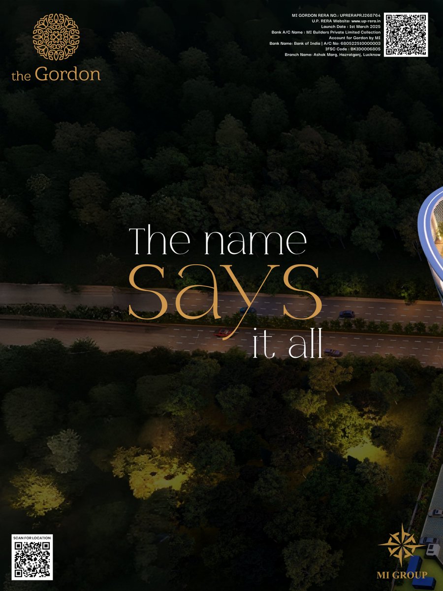 Some addresses introduce themselves.
Others command attention.
MI Gordon belongs to the latter.