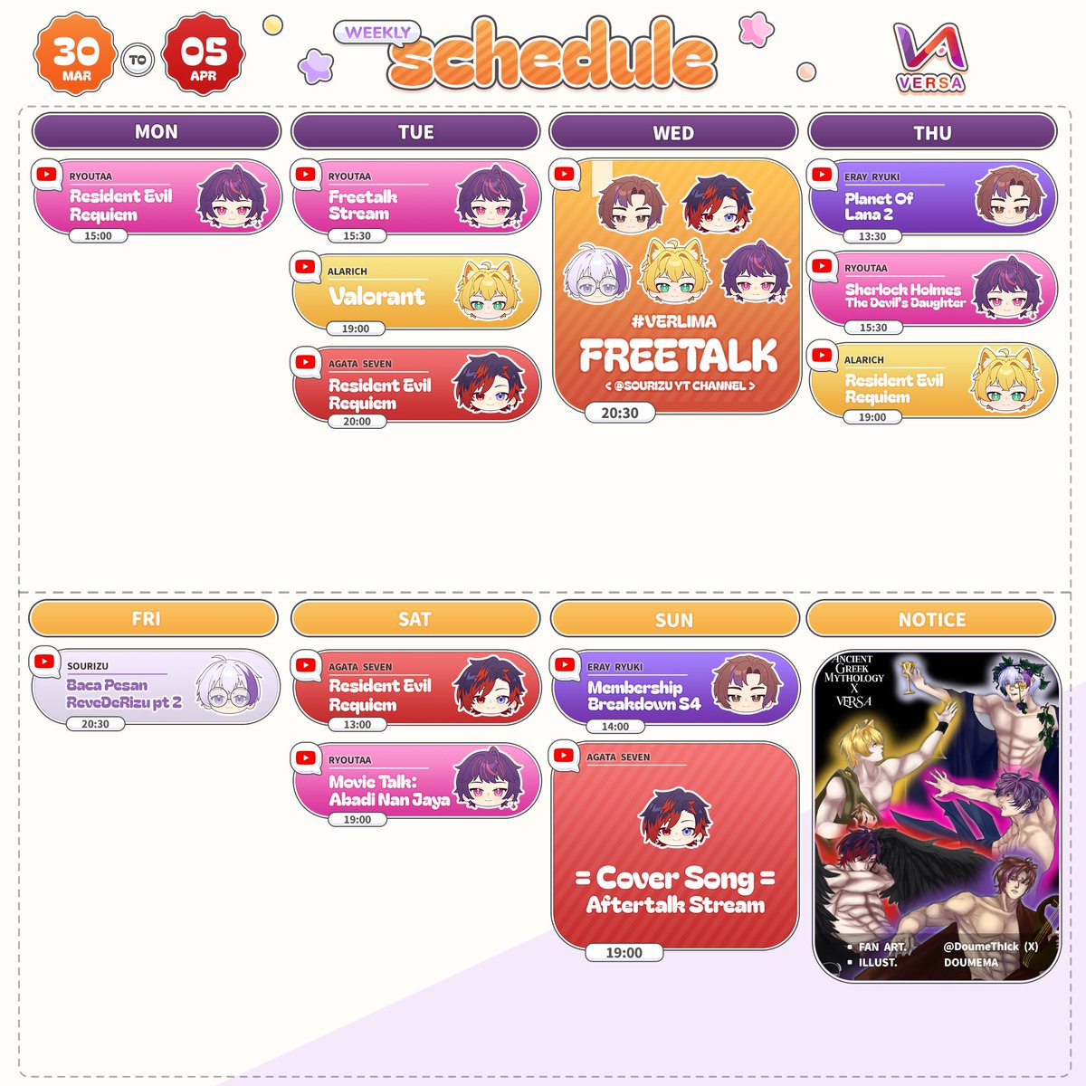 VERSA【AKA Virtual】 tweet media