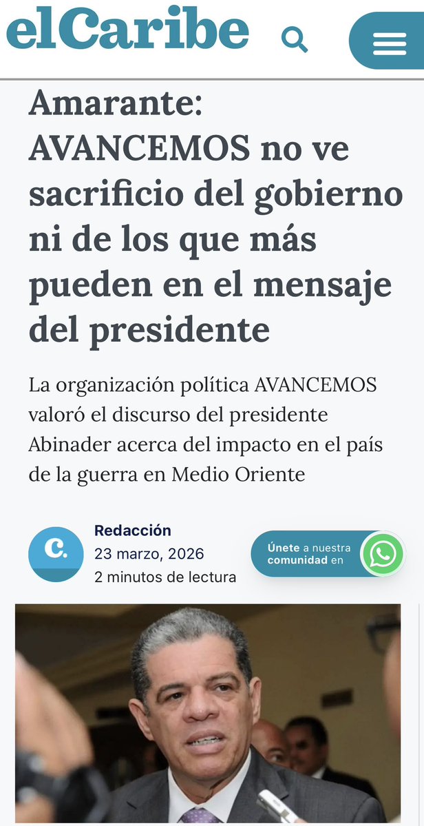 Carlos Amarante Baret tweet media