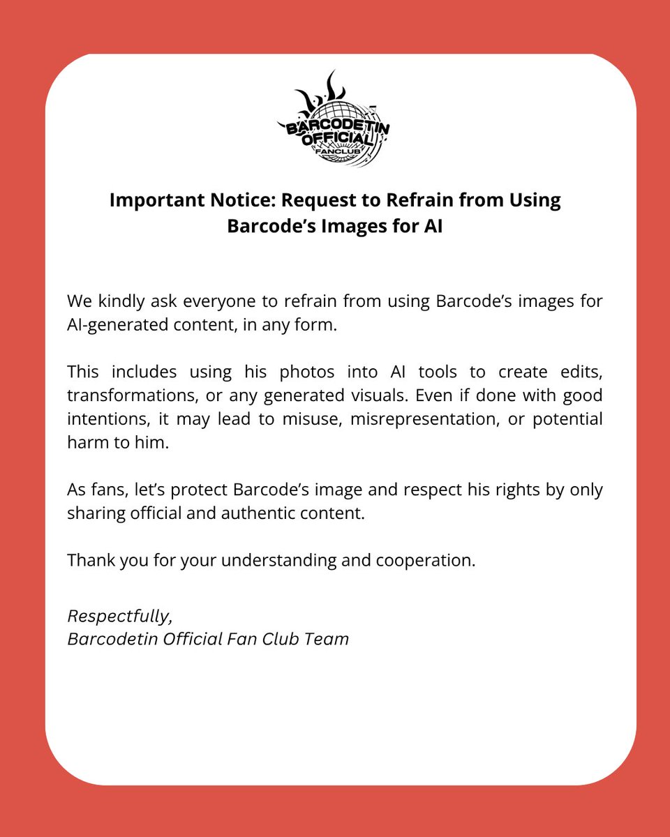 Barcodetin Official Fan Club tweet media