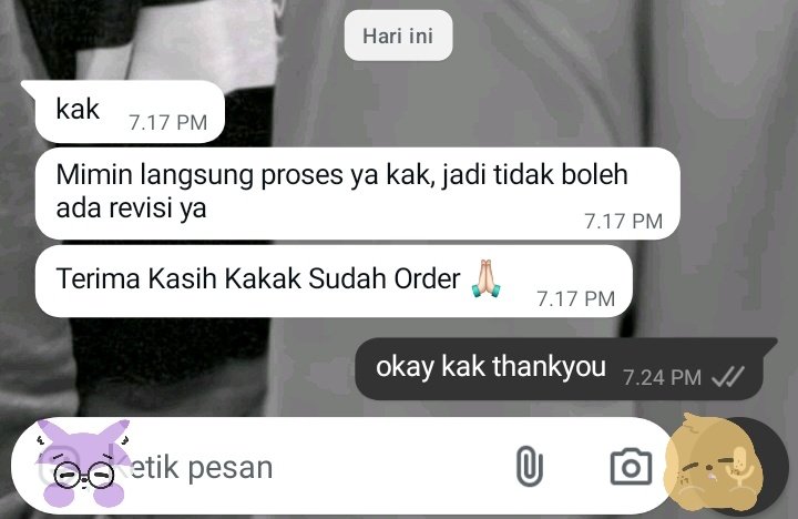 aku lom bisa kirim soalnya pin nya baru di proses. vendor tempat ku libur 2 minggu before n after lebaran. dan pas open lgi punyaku ada di antrian 115 😭😭 tpi sekarang dah aman kok udh di proses hihi