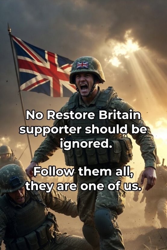 🚨<a href="/MassMickel/">Mickel Mass</a> has only 36 followers while following 208‼️what’s going on Restore family?? 🤷‍♀️ Come on, do your stuff and bring him home 🫡🇬🇧
(Image kindly provided by another Restorian but sorry I can’t remember who 😳)