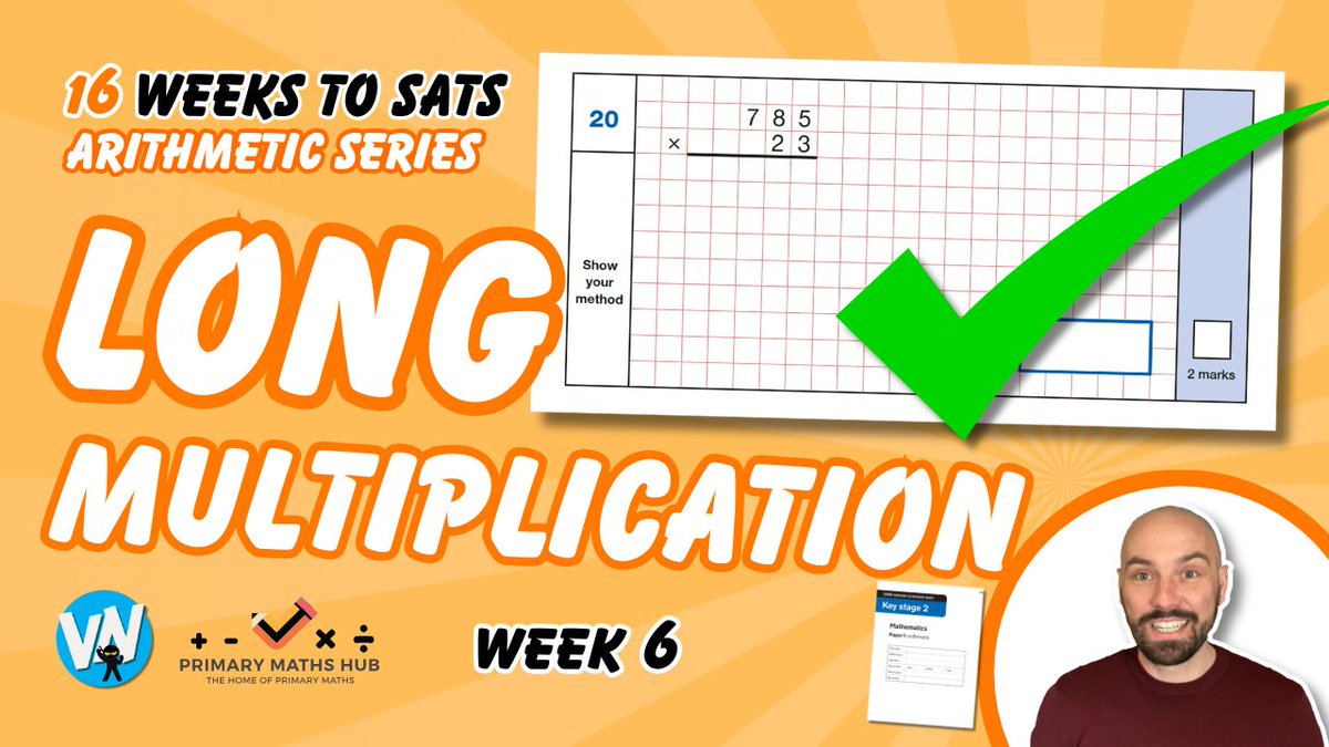 PrimaryMathsHub's tweet photo. 🧠🔥 16 Weeks to SATs - Free Arithmetic Video Series 🔥🧠

📲 https://t.co/uSZShdHSDJ

More than 20 SATs Arithmetic videos covering every strategy needed to smash SATS! Check out the videos today! Perfect for Year 6 SATs Prep!

#arithmetic #primarymaths #primary #education #school #video #youtube