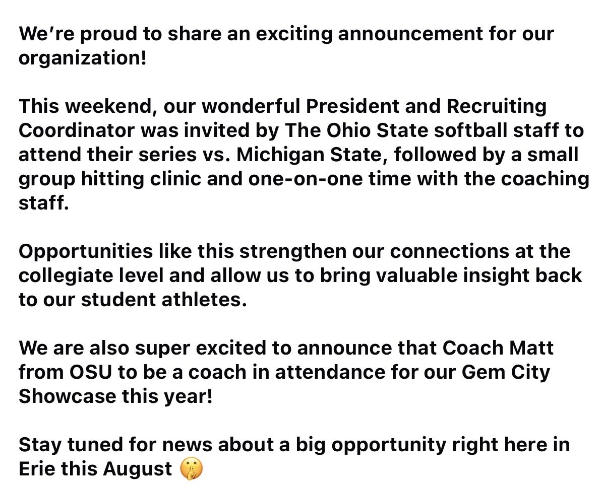 814 Elite Softball tweet media