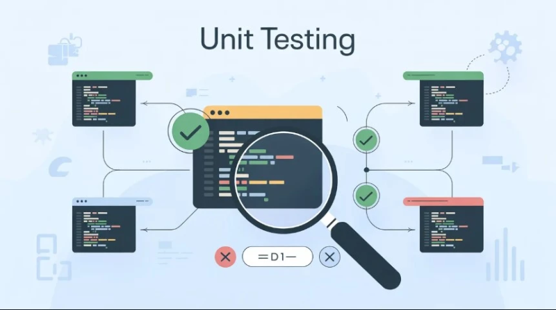 AegisSoftTech's tweet photo. Bugs in production? Start smaller.
Most issues come from untested code units.
Unit testing = faster fixes, cleaner code, smoother releases.
Learn:
โ๏ธ Types & strategies
โ๏ธ Best tools (JUnit, pytest, Jest)
โ๏ธ Metrics that matter
๐ https://t.co/6n6J0dXl6T
#UnitTesting #DevOps https://t.co/qysdyESj7E