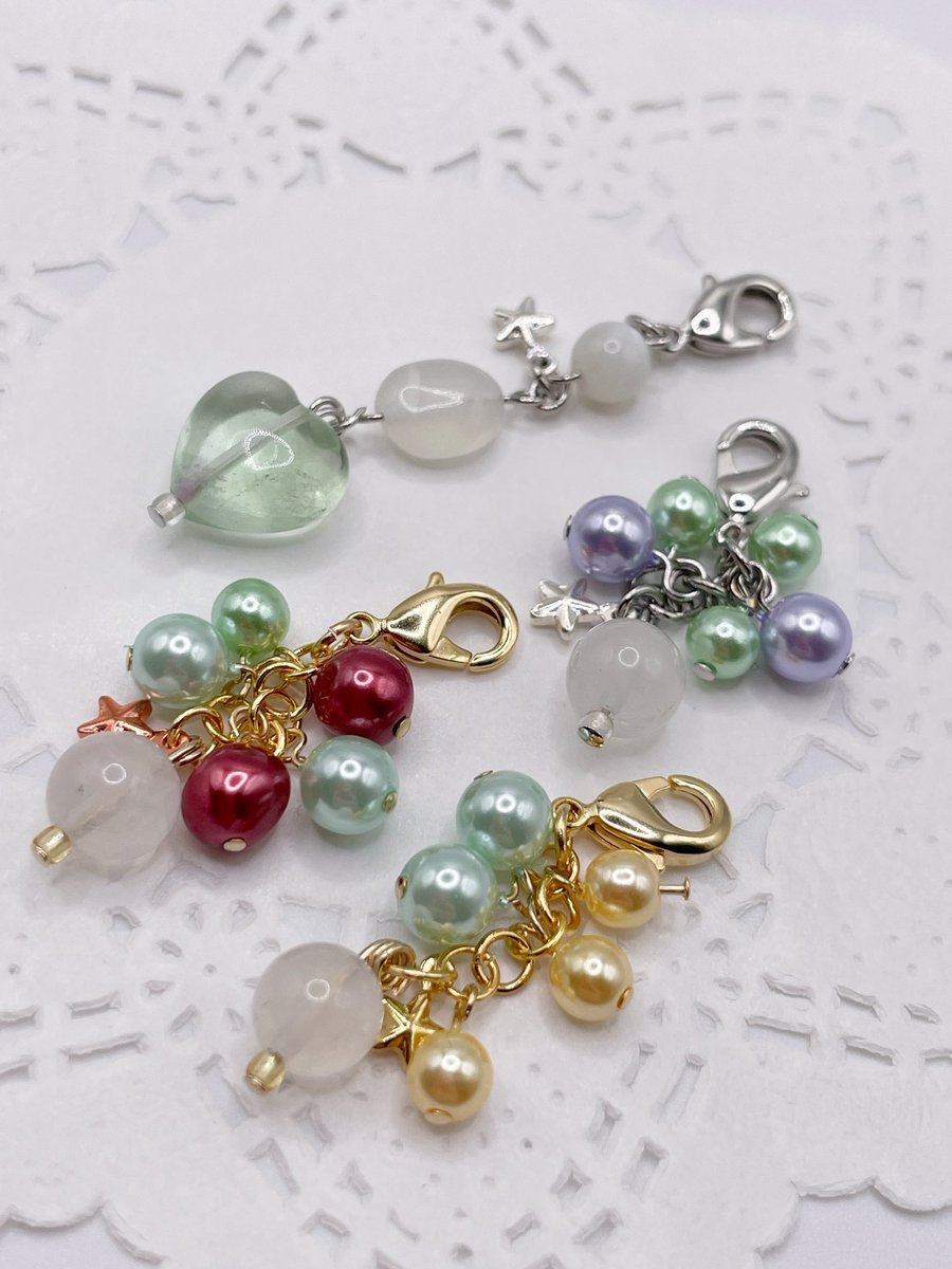 む〜。*天然石使った推しの概念アクセ* tweet media