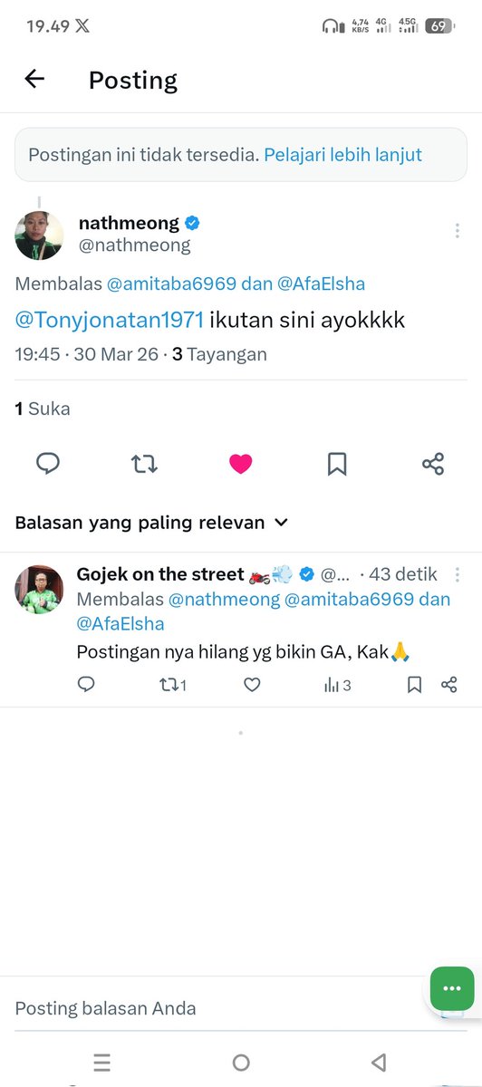 Gojek on the street 🏍️💨 tweet media