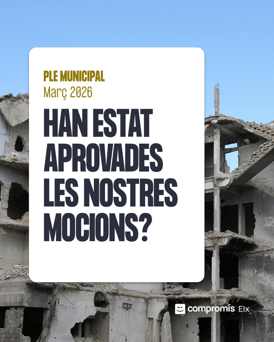 Compromís per Elx tweet media