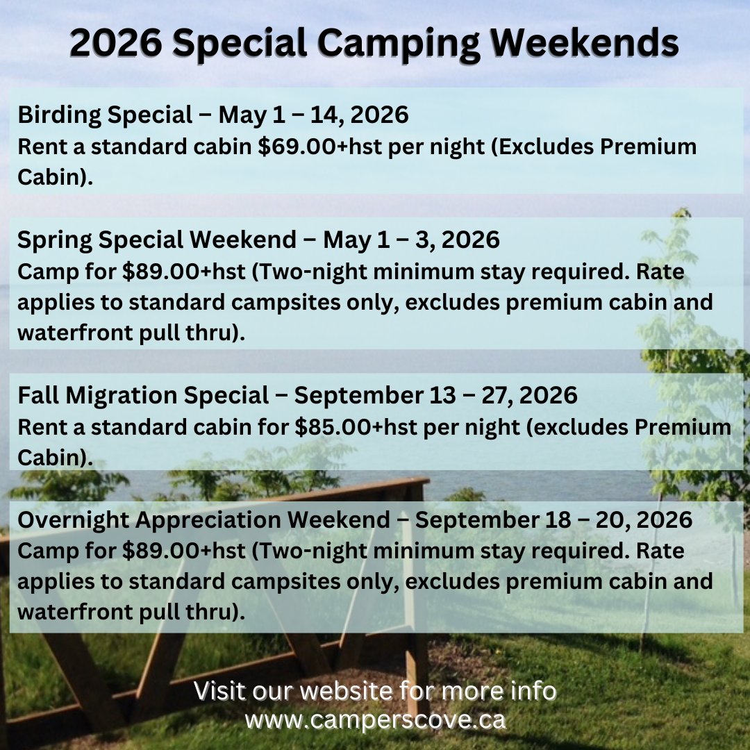 Campers Cove tweet media