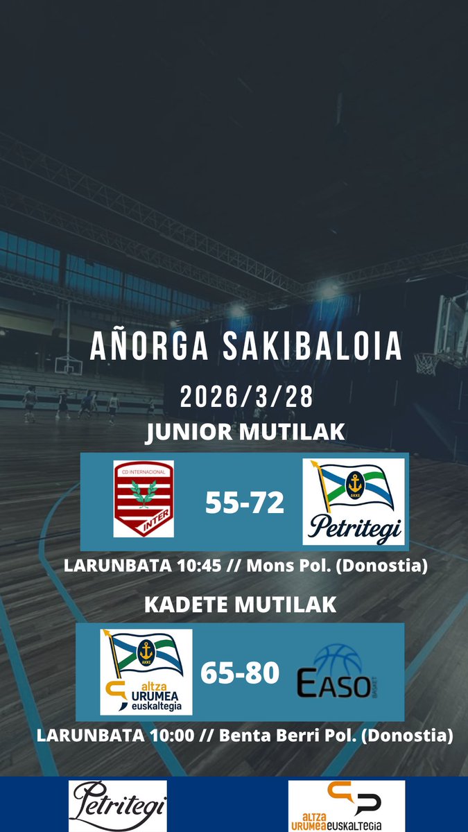 AÑORGA SASKIBALOIA tweet media