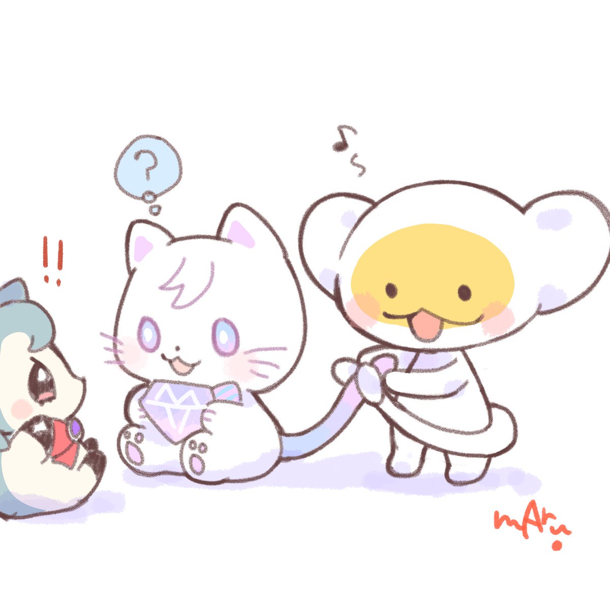 mAru。にじそ西2 ぴ-48 tweet media