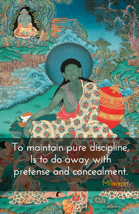 JDharmaQuotes's tweet photo. Maintaining pure discipline ~ Milarepa
https://t.co/LE10zjUZmt
#Milarepa #concealment #discipline #pretense https://t.co/NAHqVszMXM