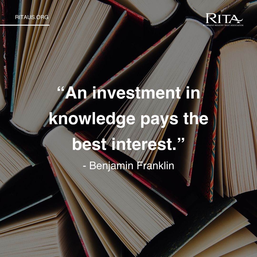 Retirement Industry Trust Association (RITA) tweet media