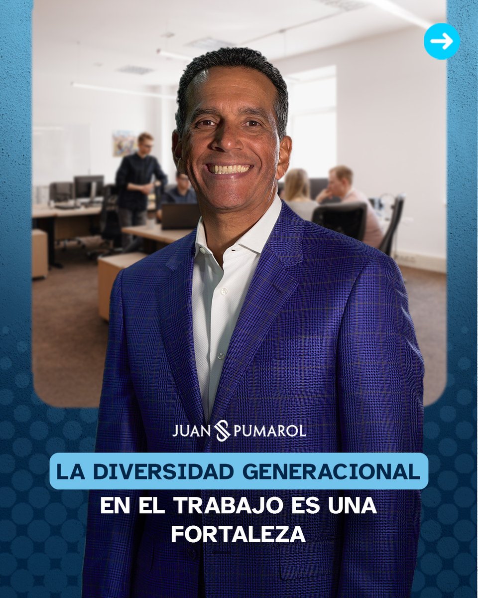 jpumarol's tweet photo. La diversidad generacional debe convertirse en
ventaja competitiva. 🚀

Con una dirección clara, un propósito consensuado y la instalación de un ''coaching dual'', las diferencias entre generaciones pueden transformarse en complemento.

#BrandMasters #Liderazgo https://t.co/3n08aswD1W