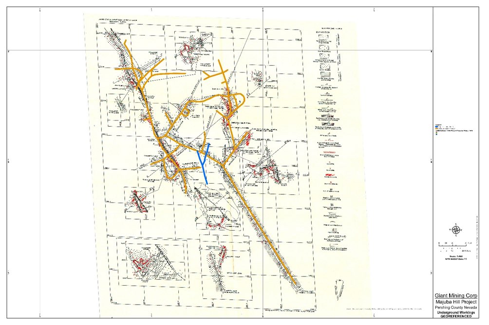 CopperOneCorp's tweet photo. Giant Mining Corp. Contracts UAS Inc. to Conduct Underground LiDAR Survey at Majuba Hill, Nevada

Come explore the Majuba Hill Copper-Silver-Gold Deposit in one of the top mining jurisdictions on the planet: Nevada 🇺🇸. Join us, Subscribe for updates and read this weekends news at https://t.co/lWlI6b7GYU

$BFG.C 🇨🇦 $BFGFF 🇺🇸$YW5🇩🇪

Giant Mining is pleased to announce that it has engaged Unmanned Aerial Services Inc. (“UAS Inc.”) to complete a high-resolution underground LiDAR survey at its Majuba Hill Copper-Silver-Gold Project (“Majuba Hill”) in Pershing County, Nevada.

The LiDAR survey will be conducted by UAS Inc.’s U.S.-based team operating out of Montana, with fieldwork currently scheduled for completion during the first two weeks of April 2026.
This program represents a key component of the Company’s ongoing technical advancement of Majuba Hill and is designed to enhance geological modeling, structural interpretation, and drill targeting in advance of the Company’s previously announced up to 10,000-foot core drilling program. 

“The engagement of UAS Inc. to complete an underground LiDAR survey is intended to support the Company’s ongoing evaluation of the Majuba Hill project. The digitization of accessible historical underground workings, including areas explored by previous operators, is expected to provide additional spatial data to inform geological interpretation and exploration planning. The survey results will be integrated with existing datasets to assist in refining targets for the Company’s planned drill program, including areas beneath historical workings, which remain subject to further evaluation.”