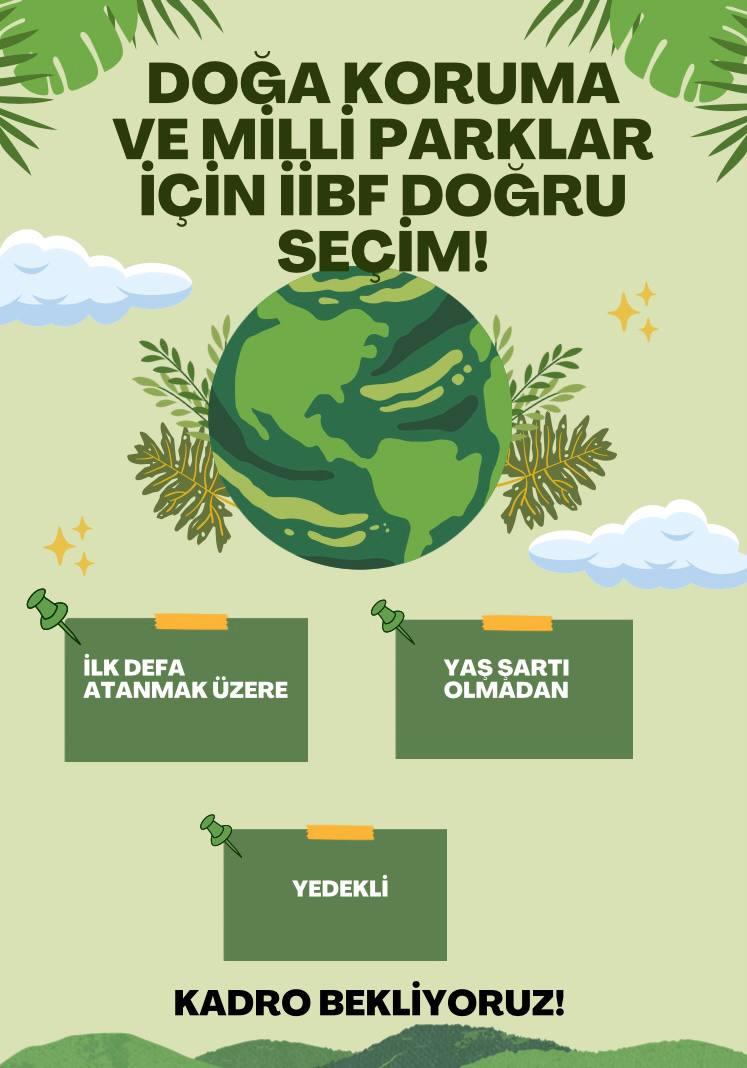 cananneaydogan's tweet photo. @kadircokcetin06 @milliparklar Personel alımlarında İİBF mezunlarına ayrılan kontenjanın artırılmasını talep ediyoruz.
@muhiddinsahinn @AhmetGumen @bekirgizligider @akadirpolat1 @ahmtbgc @Seyfullahaslntk @pebaysa @kadircokcetin06 @tarimormanpgm @milliparklar https://t.co/Xxx6YhLUjW