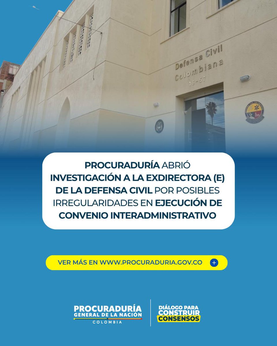 Procuraduría General de la Nación tweet media