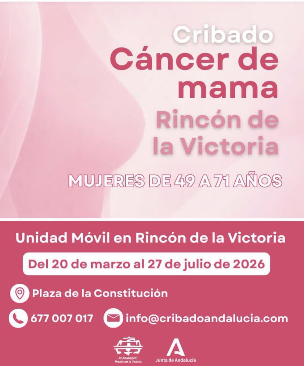 #cancerdemama  solicita tu cita en #rincondelavictoria  #benagalbon #lacaladelmoral #torredebenagalbon 677 007 017