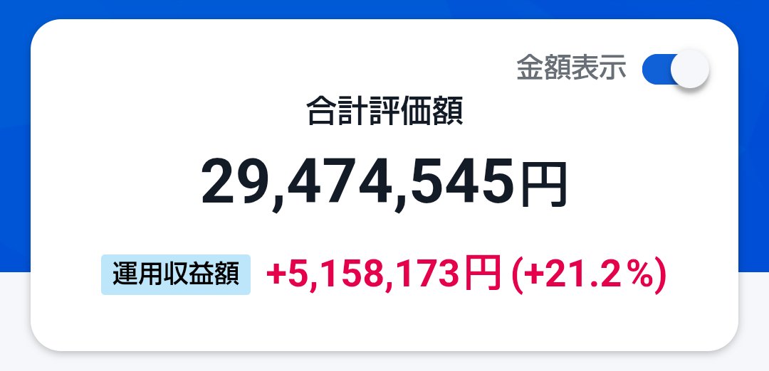 握力ゴリラ浅田@米国投資🇺🇸 tweet media