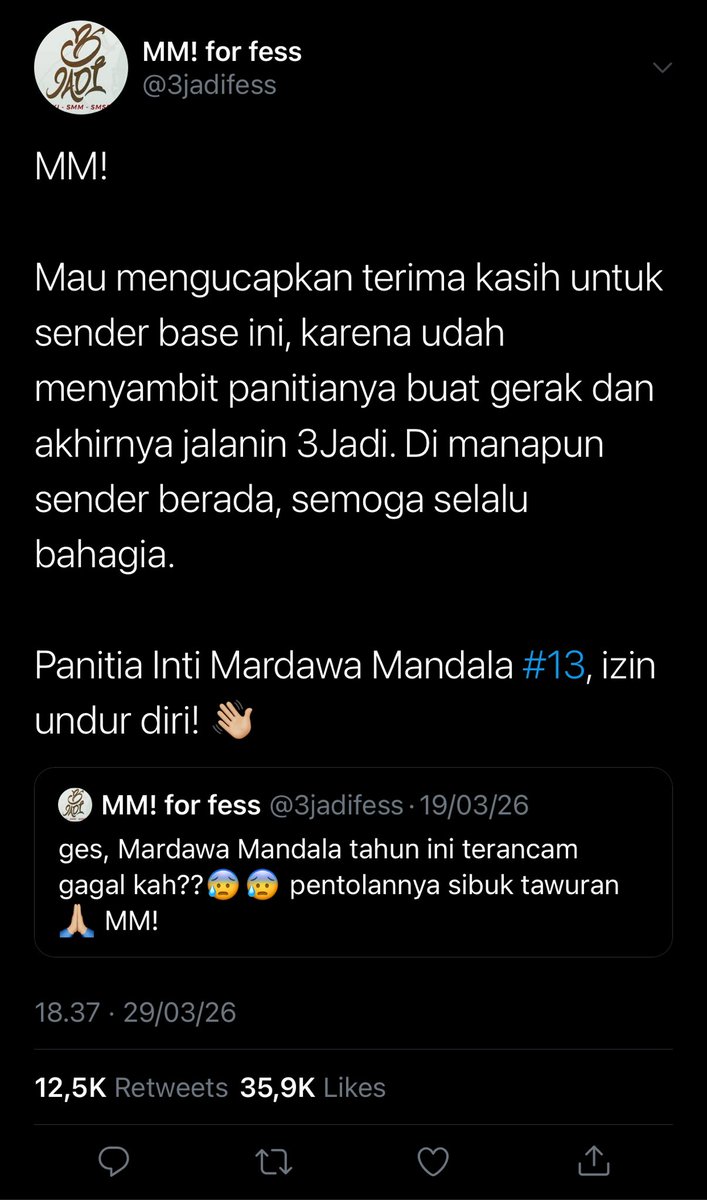 VestalPoem's tweet photo. makasih sender.. (menyeka air mata) https://t.co/6WRDLEiYCk