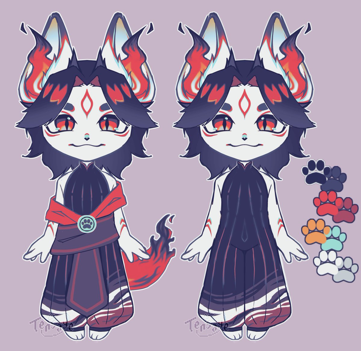 Raffle prize for <a href="/metiowright/">Tio 🔥🌭</a> 
#furryart #vgenopen