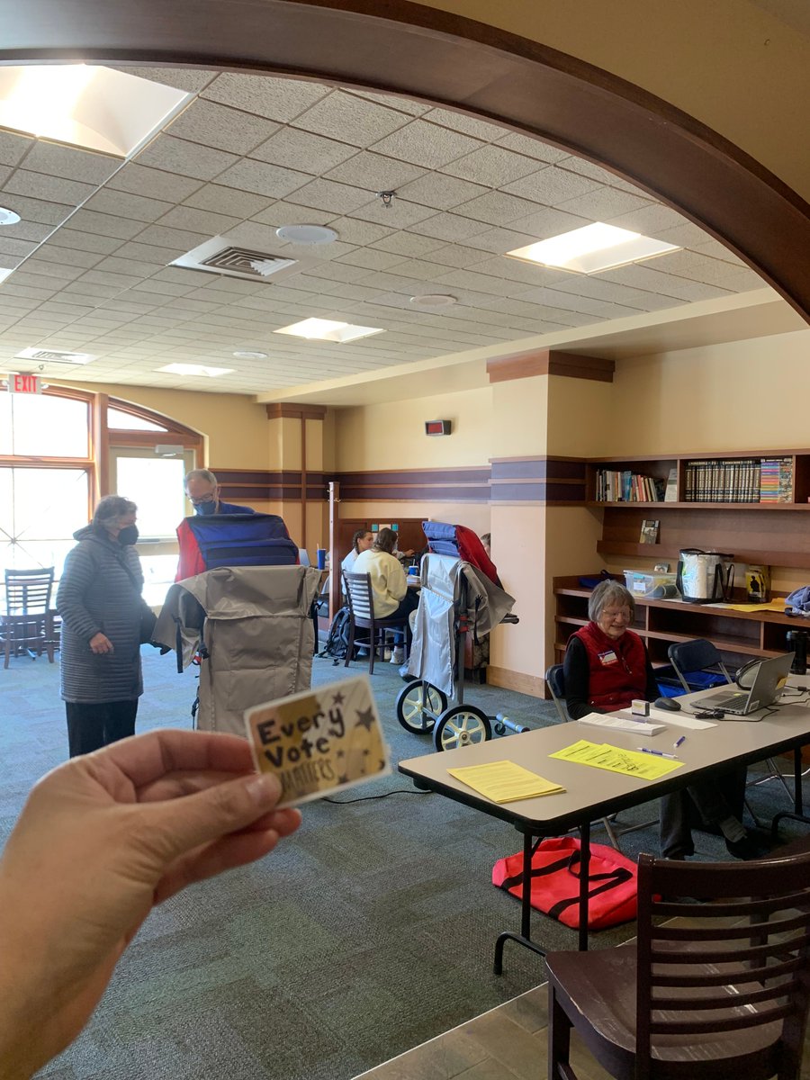 CityofMadison's tweet photo. New week, new voting locations 👀
Stop by an early in-person absentee voting site today! Opening this week - Boys &amp; Girls Club Allied, Edgewood University, &amp; more! 
Find a site, bring your civic pride, &amp; vote before the snow returns! 🗳️🌞
https://t.co/CpXTasVODc
#MadisonVotes https://t.co/tvnxOQc0dl
