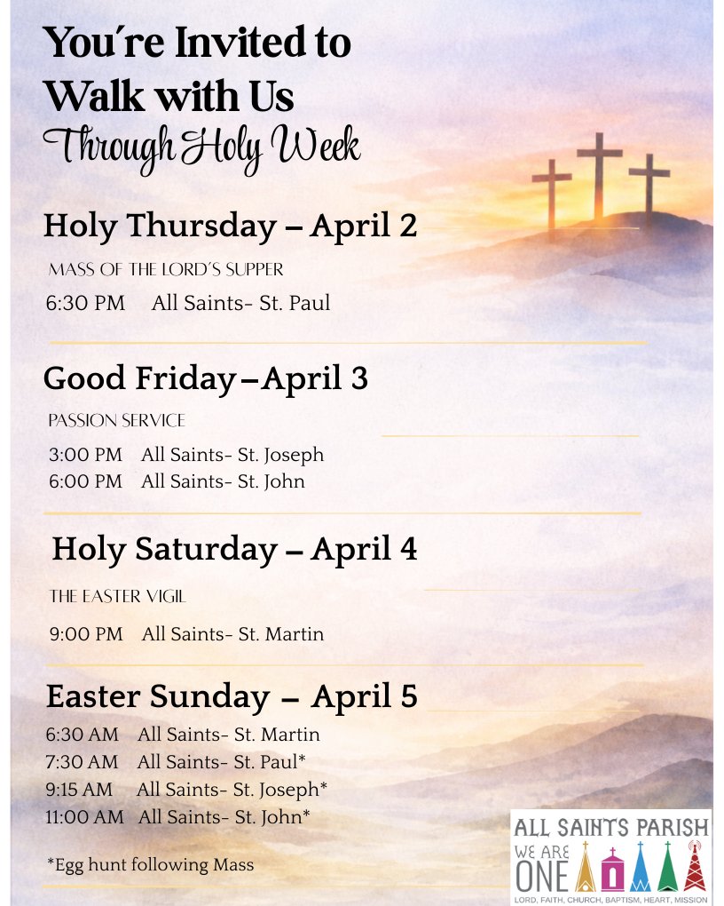 All Saints Parish tweet media