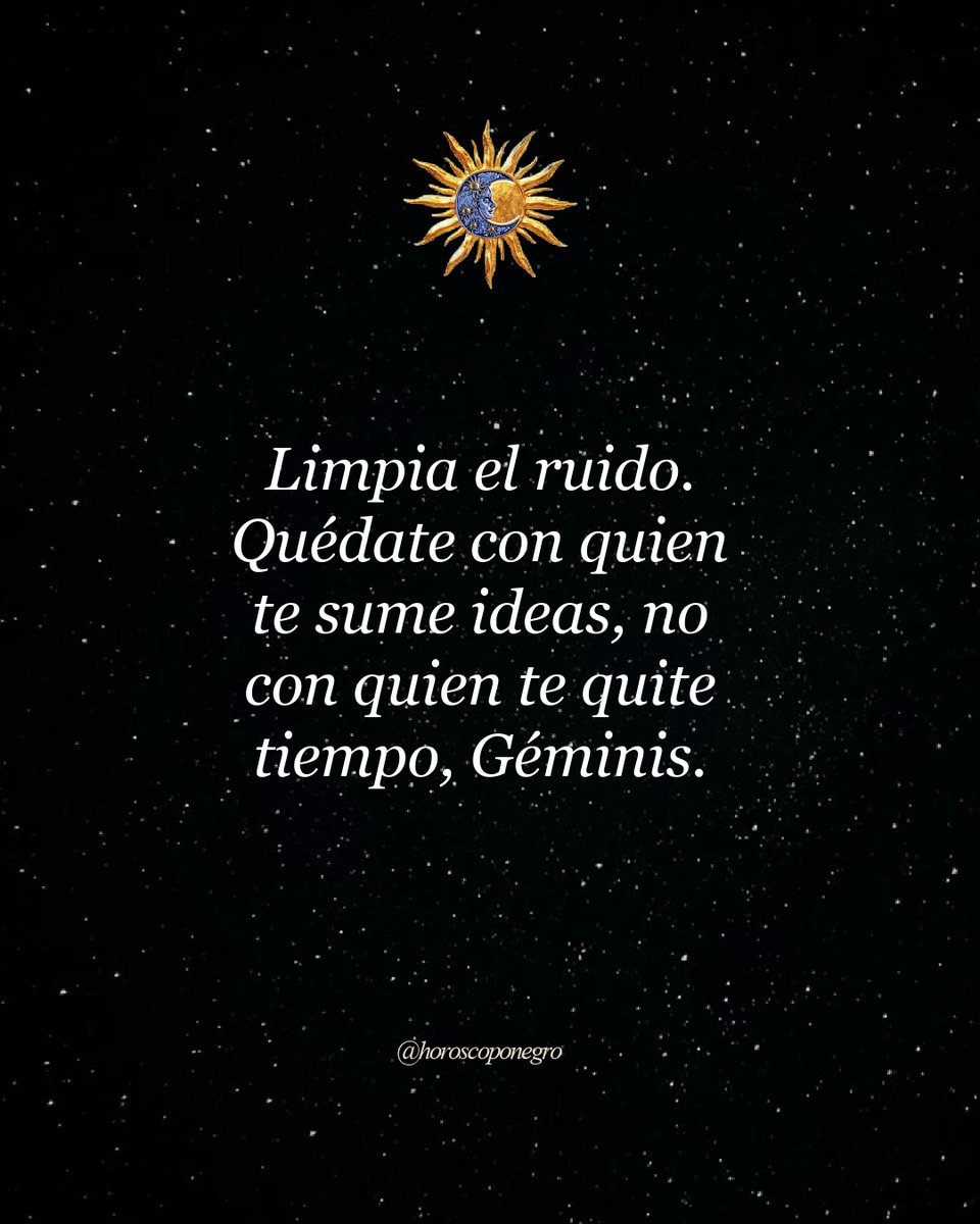 Tu palabra es tu arma, Géminis, úsala para construir 🔥
