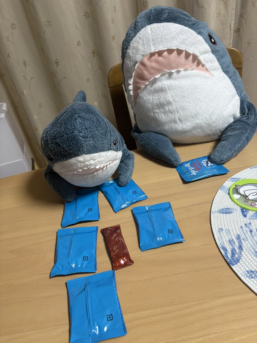 IKEAサメさん家族 tweet media