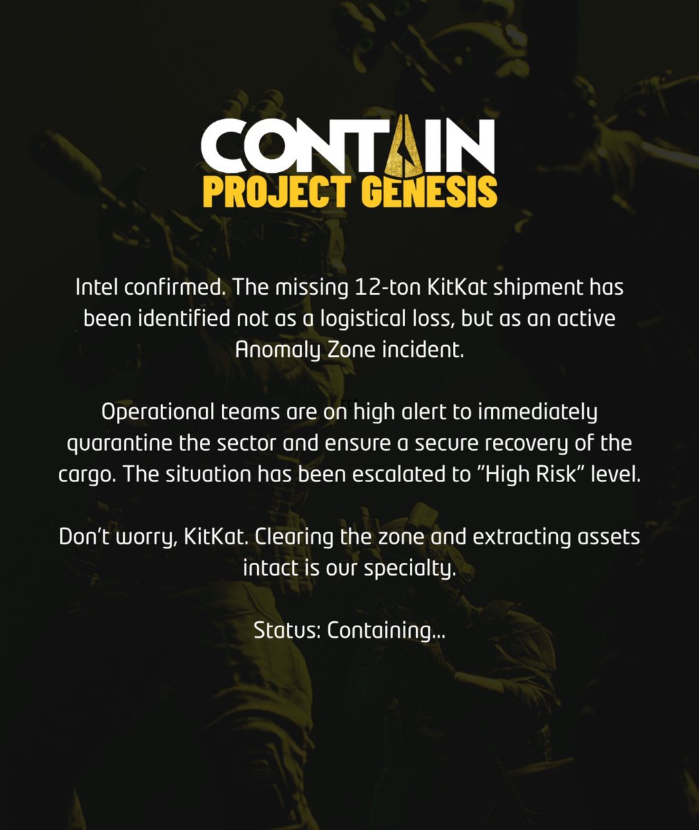 SinginGiant's tweet photo. @KITKAT Statement from the relevant authorities... https://t.co/gI2ugUZoeq