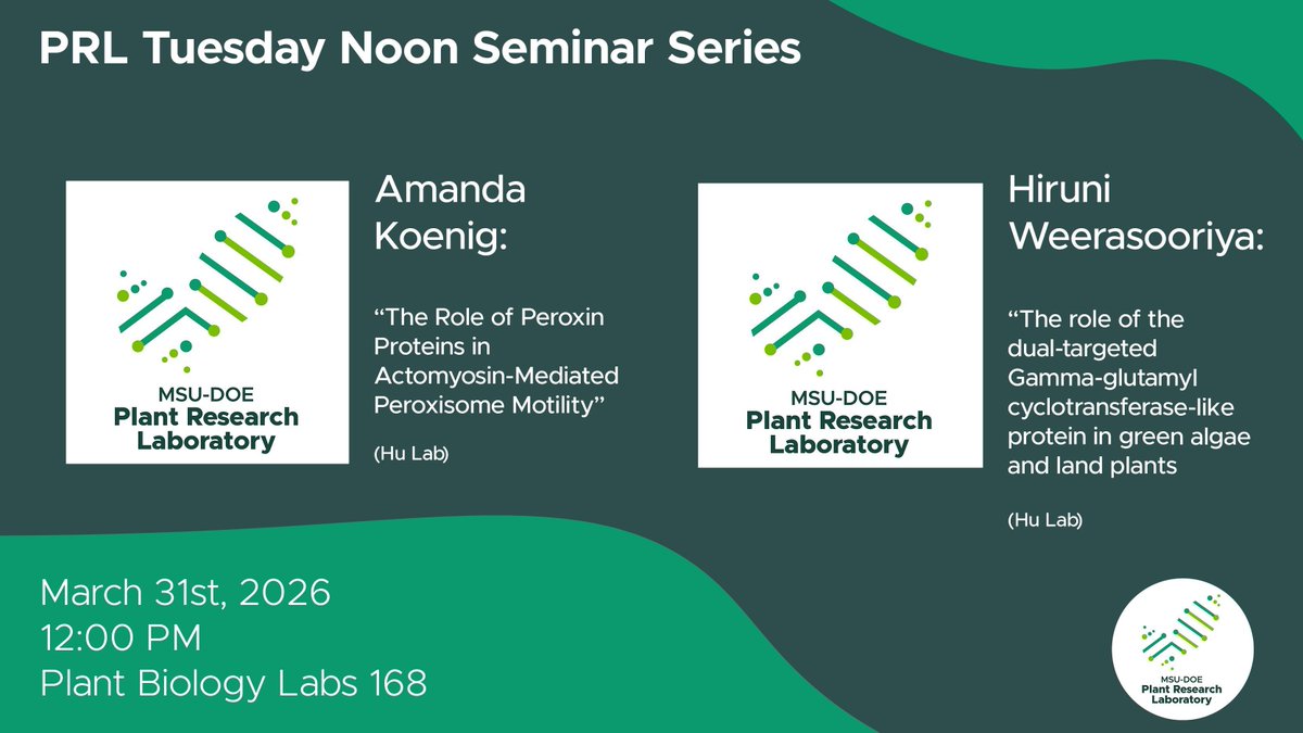 MSU-DOE Plant Research Laboratory tweet media