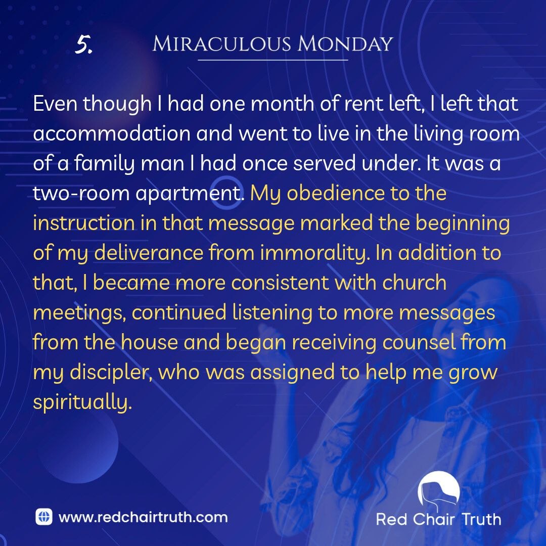 redchairtruth1's tweet image. #RedChairTruth #MiraculousMonday #GLHtestimonies #Testimony #Itestify #RCT #ItaUdoh