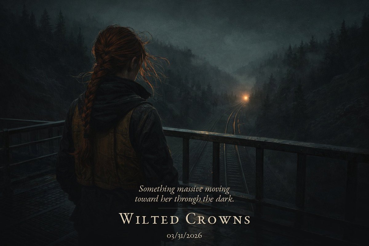 ◆─◇─◇

Something massive moving toward her through the dark.

Wilted Crowns · Tomorrow.

bloodandsteel.netlify.app

#writingcommunity #sff #dieselpunk