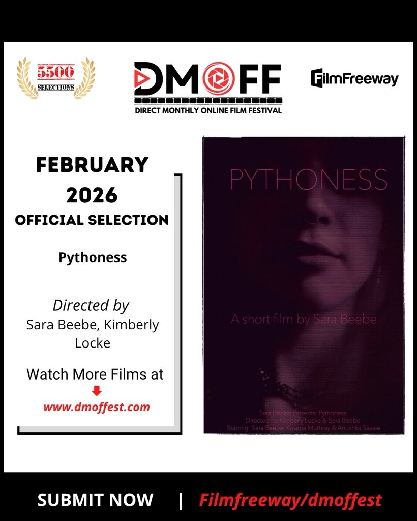 Direct Monthly Online Film Festival (DMOFFEST) tweet media